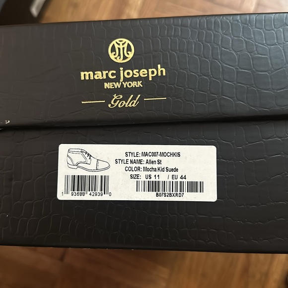 Marc Joseph New York Men's Leather Gold Collection - Picture 5 of 5